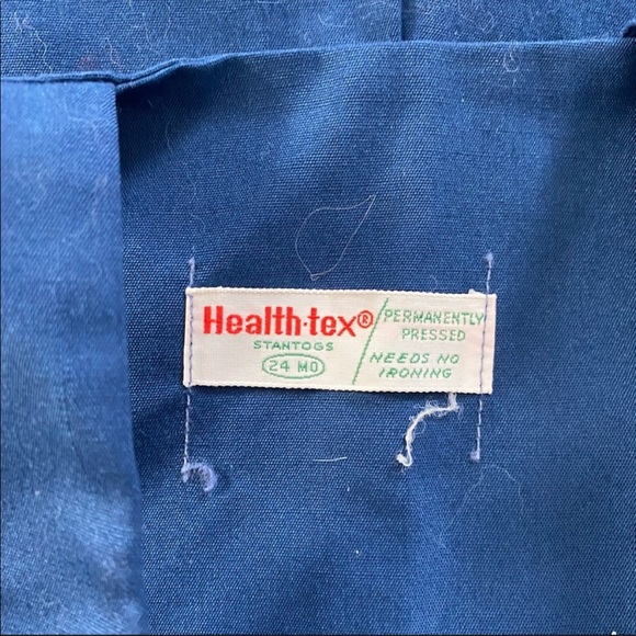 VINTAGE Shortall Health-Tex Boys Racerback Nautical Romper Sz 24M - Picture 2 of 5